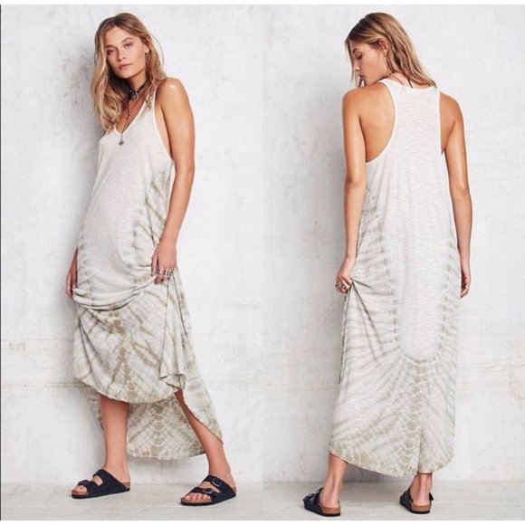 Free People Hailstorm Tie Dye Maxi Dress - Picture 5 of 12